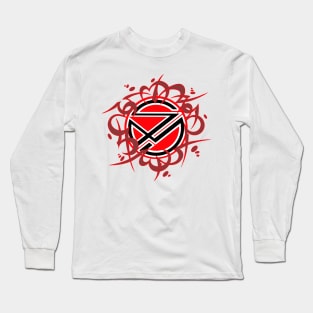 Sinister Motives tribal red logo Long Sleeve T-Shirt